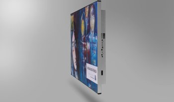 Akustik-Bild mit integriertem Wandlautsprecher Akustik-Bild mit integriertem Wandlautsprecher